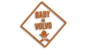 naklejka baby in volvo brazowa.jpg