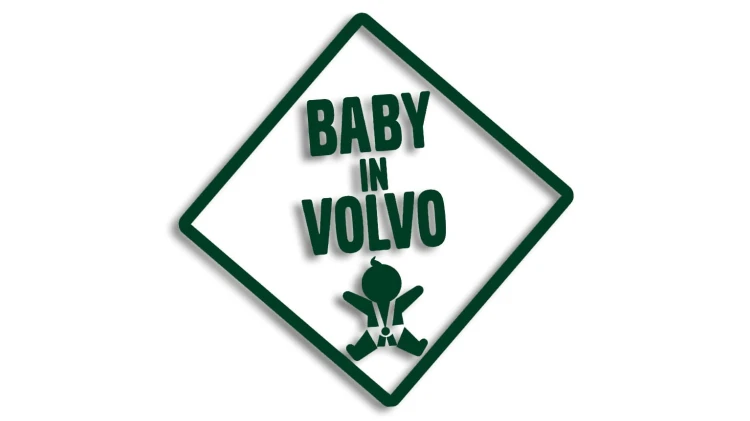naklejka baby in volvo ciemny zielony.jpg