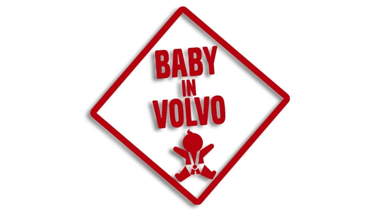 naklejka baby in volvo czerwona.jpg