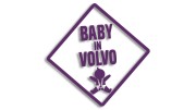 naklejka baby in volvo fioletowa.jpg