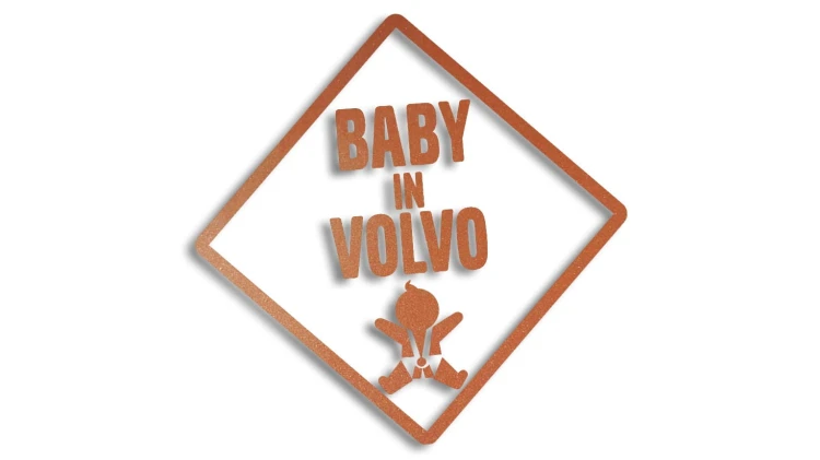 naklejka baby in volvo miedziana.jpg