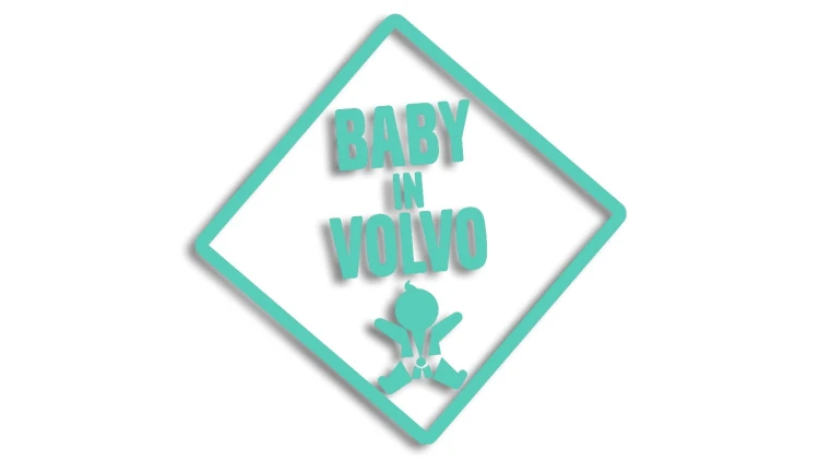 naklejka baby in volvo mietowa.jpg