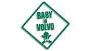 naklejka baby in volvo zielona.jpg
