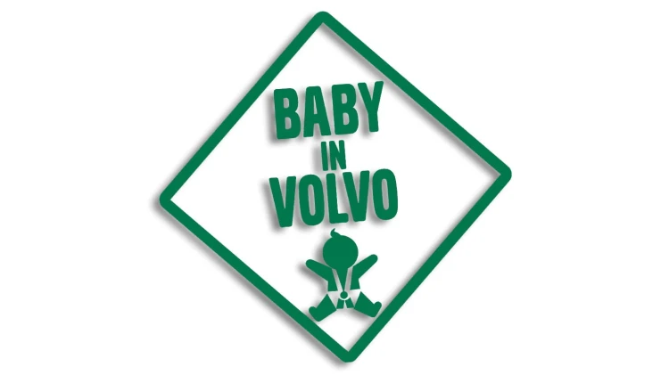 naklejka baby in volvo zielona.jpg