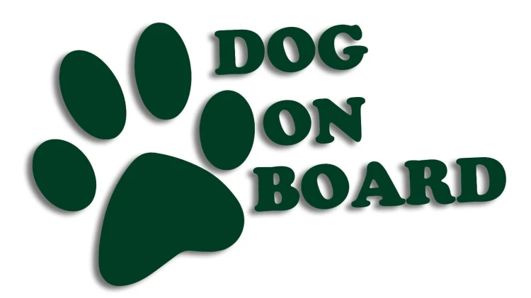 naklejka dog on board ciemny zielony.jpg