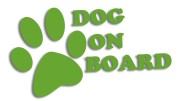 naklejka dog on board jasny zielony.jpg