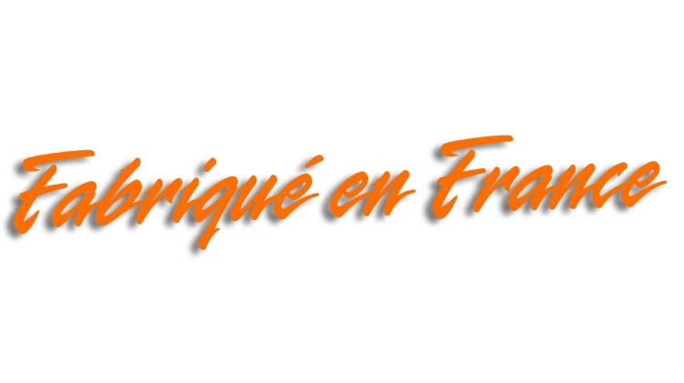 naklejka Fabrique en France pomaranczowa.jpg
