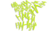 naklejka haha joker zolta neon.jpg