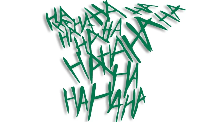 naklejka haha joker zielona.jpg