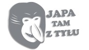 naklejka janusz nosacz japa tam z tylu szara.jpg