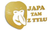 naklejka janusz nosacz japa tam z tylu zlota.jpg