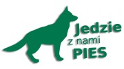 naklejka jedzie z nami pies zielona.jpg