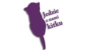 naklejka jedzie z nami kitku fioletowa.jpg