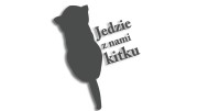 naklejka jedzie z nami kitku grafitowa.jpg