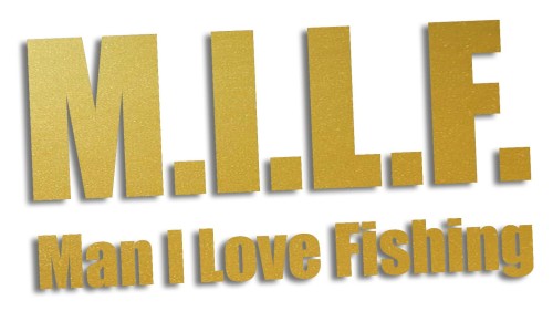 naklejka milf man i love fishing zlota.jpg