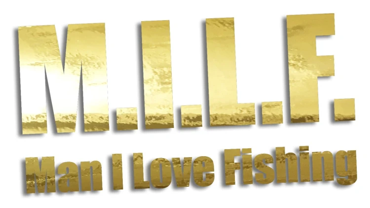 naklejka milf man i love fishing zloty chrom.jpg