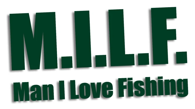 naklejka milf man i love fishing ciemny zielony.jpg