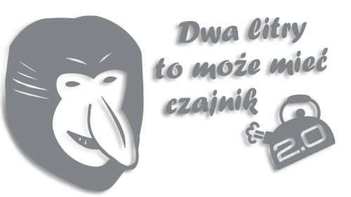 naklejka janusz nosacz dwa litry to moze miec czajnik szara.jpg