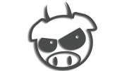 naklejka subaru pig evil grafitowa.jpg