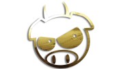 naklejka subaru pig evil zloty chrom.jpg