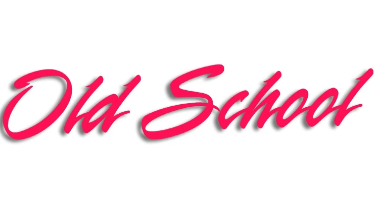 naklejka old school 2 rozowa neon.jpg