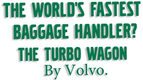 naklejka fastest bagagge handler volvo zielona.jpg