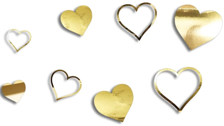 naklejka serca serduszka zloty chrom.jpg