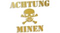 naklejka achtung minen czaszka zlota.jpg