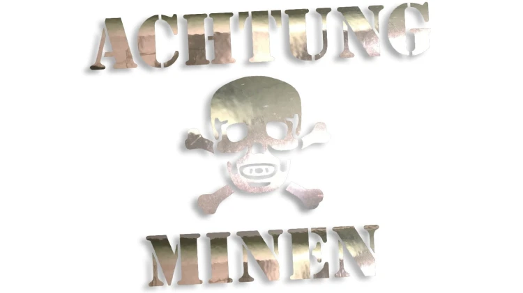 naklejka achtung minen czaszka chrom.jpg