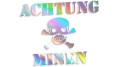 naklejka achtung minen czaszka holograficzna.jpg