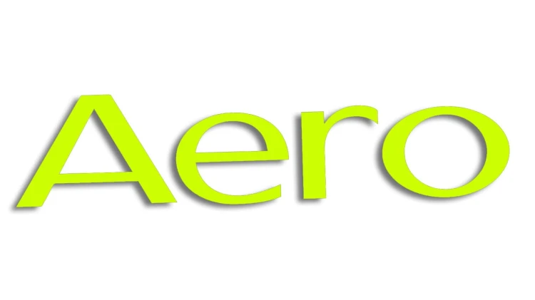 naklejka saab aero zolta neon.jpg