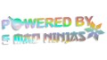 naklejka powered by 5 mad ninjas jdm japan holograficzna.jpg