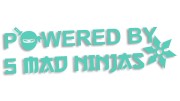 naklejka powered by 5 mad ninjas jdm japan mietowa.jpg