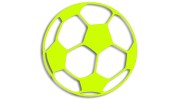 naklejka pilka nozna football zolta neon.jpg