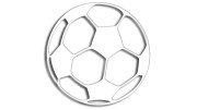 naklejka pilka nozna football biala.jpg