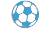 naklejka pilka nozna football blekitna.jpg