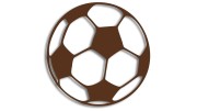 naklejka pilka nozna football ciemny brazowy.jpg