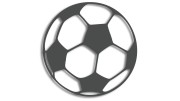 naklejka pilka nozna football grafitowa.jpg