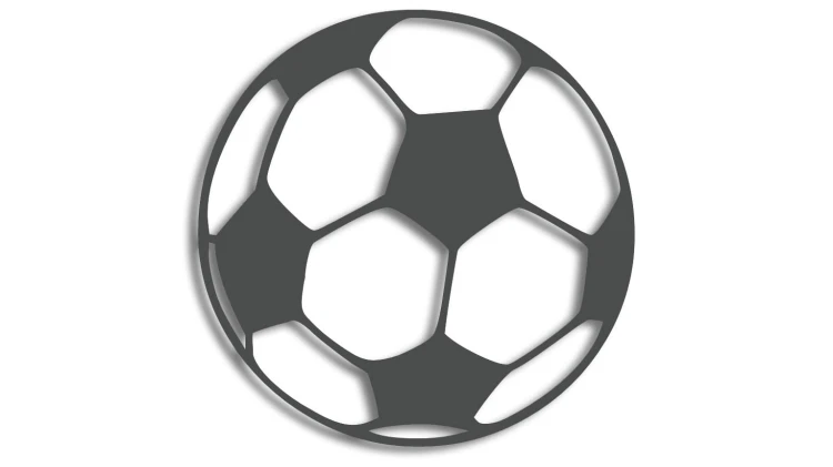 naklejka pilka nozna football grafitowa.jpg