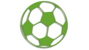 naklejka pilka nozna football jasny zielony.jpg