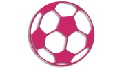 naklejka pilka nozna football rozowa.jpg