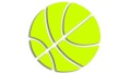 naklejka koszykowka basketball zolta neon.jpg