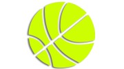 naklejka koszykowka basketball zolta neon.jpg