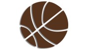 naklejka koszykowka basketball ciemny brazowy.jpg