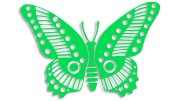 naklejka motyl motylek zielona neon.jpg