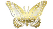 naklejka motyl motylek zloty chrom.jpg