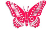 naklejka motyl motylek rozowa neon.jpg