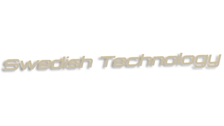 naklejka swedish technology volvo saab scania bezowa.jpg