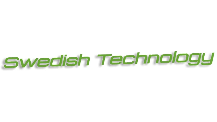 naklejka swedish technology volvo saab scania jasny zielony.jpg