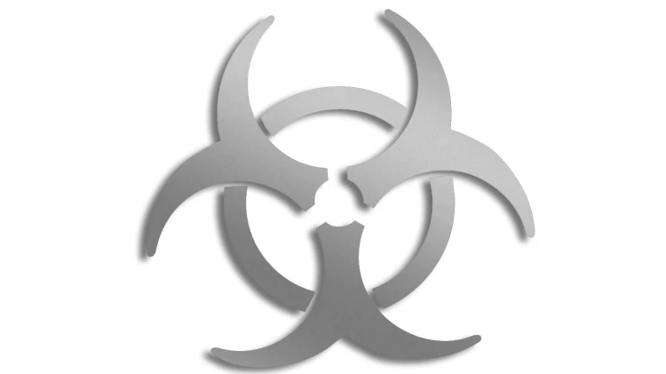 naklejka zagrozenie biologiczne biohazard srebrna.jpg